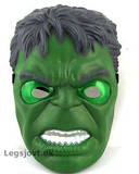 Superhelt maske - Hulk maske med lys