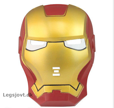 Iron man maske med lys